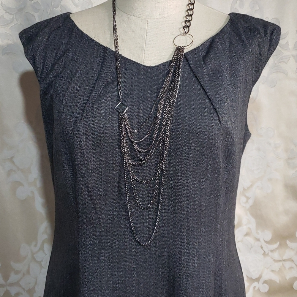 Mossimo Professional Herringbone Shift Dress - image 4